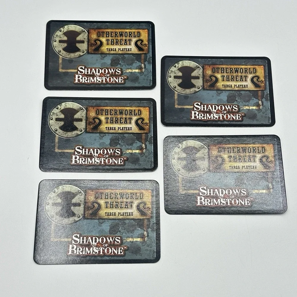 Shadows of Brimstone City of Ancients Otherworld Threat Targa Plateau Set of 5